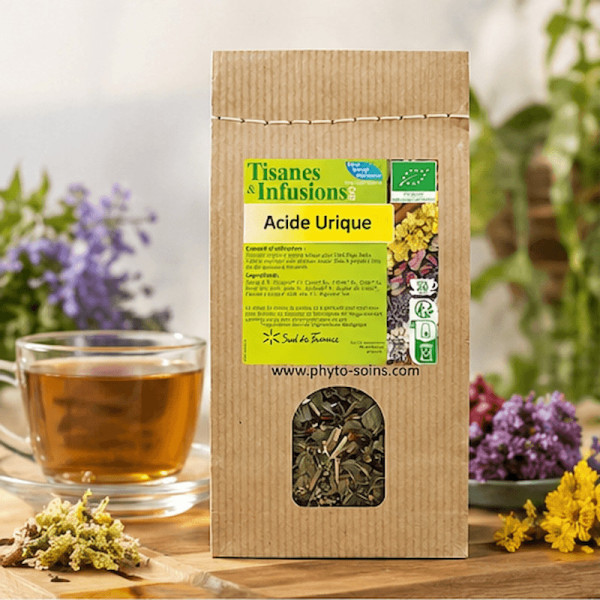 Tisane BIO pour Éliminer l'Acide Urique - 45g