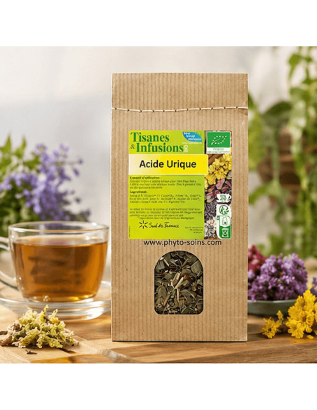 Tisane BIO pour Éliminer l'Acide Urique - 45g
