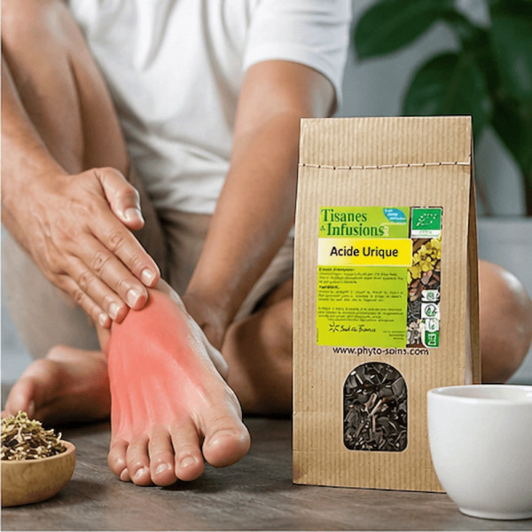 Tisane BIO pour soulager la crise de goutte