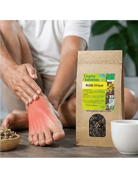Tisane BIO pour soulager la crise de goutte