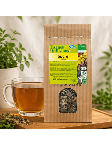 Tisane sucre moins illustration