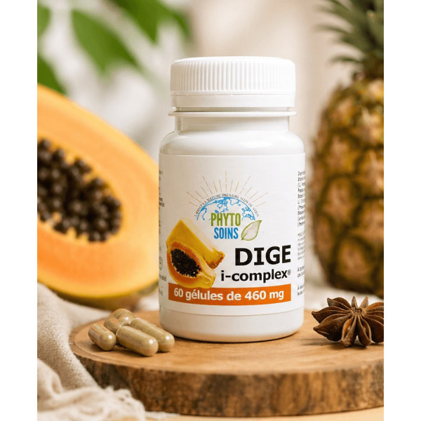 Gélules Dige i-complex- Confort digestif - 60 gélules cure de 20j