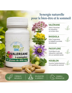 Valériane i-complex - Endormissement & Qualité de Sommeil  - Phyto-soins