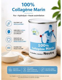 Collagène Marin 100% pur - Peau & Souplesse - Phyto-soins