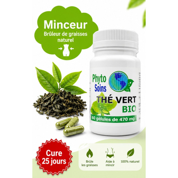 Thé vert BIO - Aide minceur naturel - Phyto-soins