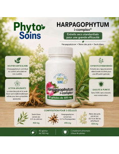 Harpagophytum- Mobilité et confort articulaire - 80 gélules - phyto-soins