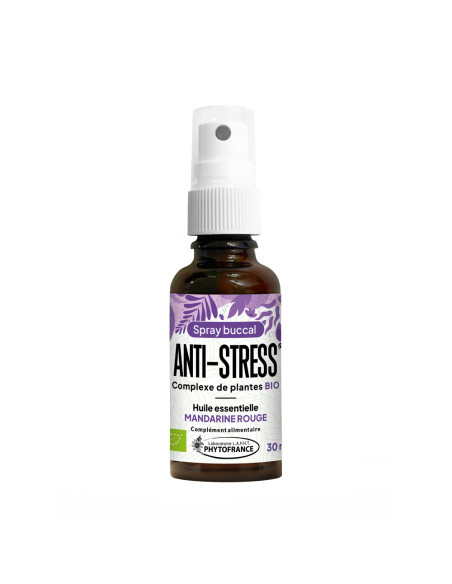 Spray Anti-Stress aux plantes et huiles essentielles bio