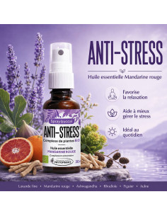 Spray Anti-Stress aux plantes et huiles essentielles bio phytofrance par phyto-soins