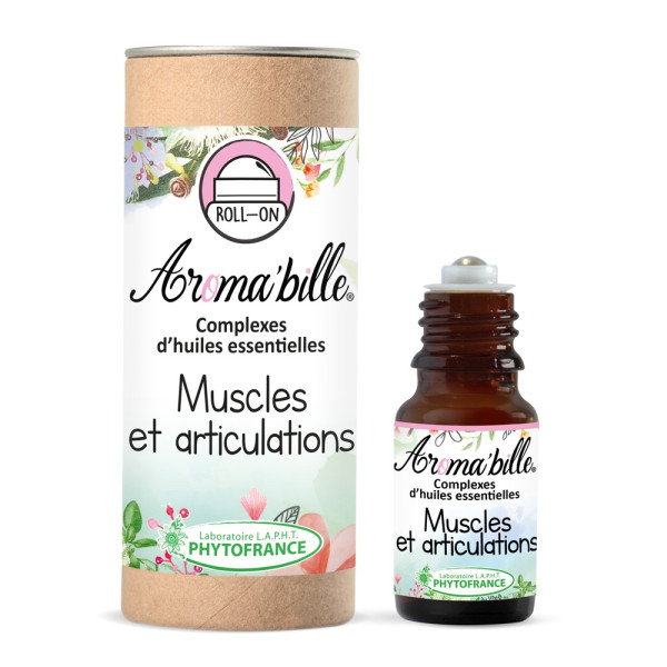 Aroma bille Huiles Essentielles Muscles & Articulations phyto-soins