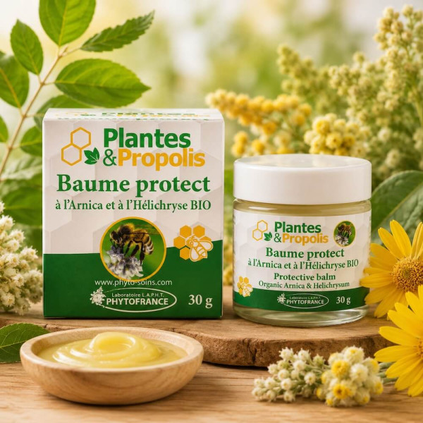 Baume Protect BIO à l'Arnica et l'Hélichryse - Phytofrance