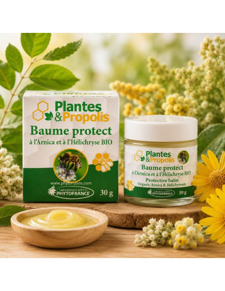 Baume Protect BIO à l'Arnica et l'Hélichryse - Phytofrance