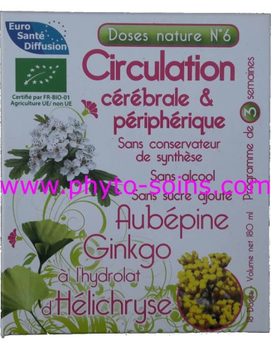 Doses nature 6 circulation cérébrale et périphérique