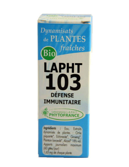 LAPHT 103 BIO Défense immunitaire 