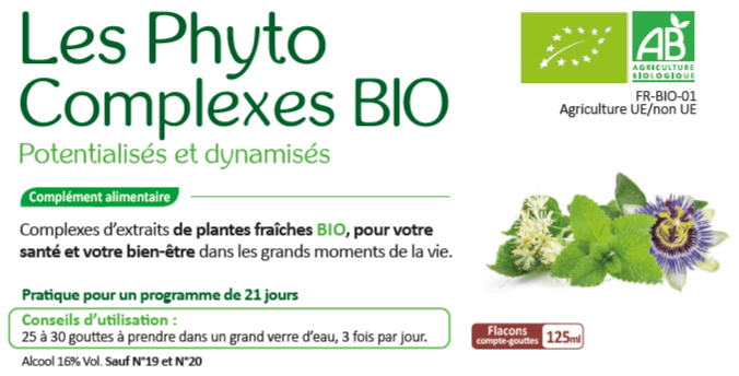 la gamme des phyto-complexe: Synergie d'EPS