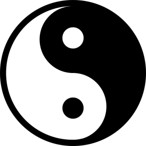 Le yin et Yang grâce à l'huile merveilleuse